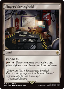 Slayers' Stronghold - 424 - Commander: FINAL FANTASY- Near Mint - MTG - Image 1