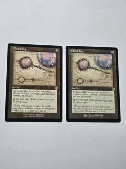 2x Cloud Key - Schematic - Retro Artifacts - Near Mint - MTG - Image 1