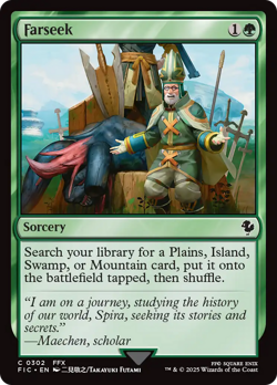 Farseek - 302 - Commander: FINAL FANTASY- Near Mint - MTG - Image 1