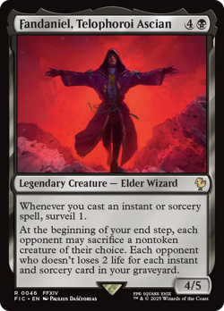 Fandaniel, Telophoroi Ascian - 46 - Commander: FINAL FANTASY- Near Mint - MTG - Image 1