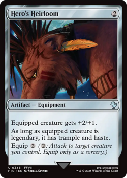 Hero's Heirloom - 346 - Commander: FINAL FANTASY- Near Mint - MTG - Image 1