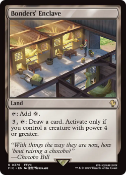 Bonders' Enclave - 376 - Commander: FINAL FANTASY- Near Mint - MTG - Image 1