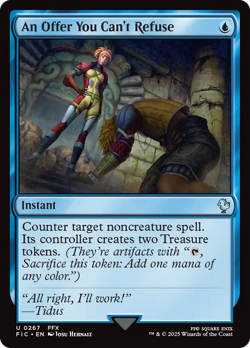 An Offer You Can't Refuse - 267 - Commander: FINAL FANTASY- Near Mint - MTG - Image 1