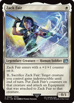 Zack Fair - 45 - FINAL FANTASY- Near Mint - MTG - Image 1