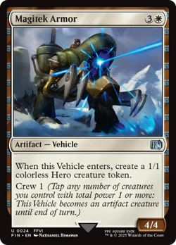 Magitek Armor - 24 - FINAL FANTASY- Near Mint - MTG - Image 1