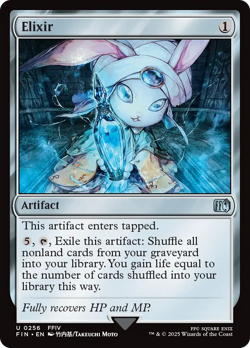 Elixir - 256 - FINAL FANTASY- Near Mint - MTG - Image 1
