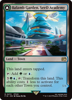 Balamb Garden, SeeD Academy - 272 - FINAL FANTASY- Near Mint - MTG - Image 1