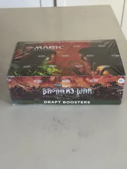 Magic The Gathering The Brothers’ War Draft Booster Box Ships Fast - Image 1