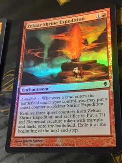 Zektar Shrine Expedition FOIL , Zendikar , Light play, MTG, FREE SHIPPING - Image 3
