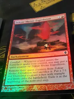 Zektar Shrine Expedition FOIL , Zendikar , Light play, MTG, FREE SHIPPING - Image 4