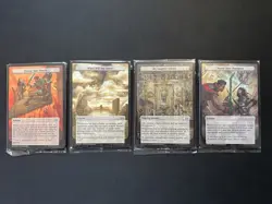 MTG Duskmourn Oversized Commander Cards - Archenemy - Full Set - SEALED - Image 1