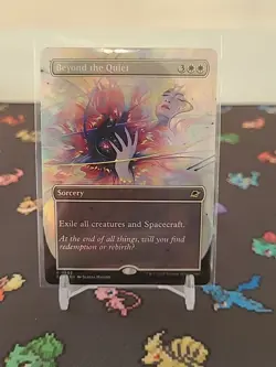 Beyond the Quiet (Borderless) Edge of Eternities Foil Rare - Image 1