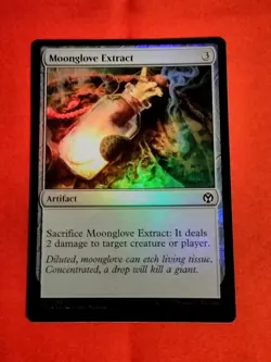 Moonglove Extract Foil #222 - Iconic Masters - Mtg Artifact - Unplayed Mint+ - Image 1