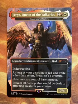 MTG Freya, Queen of the Valkyries - Iroas, God of Victory God of War: Norse!! - Image 1