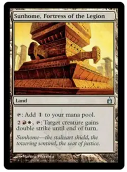 MTG Sunhome, Fortress of the Legion -- Uncommon - - Image 1