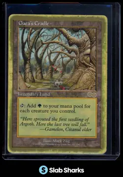 1999 MAGIC: THE GATHERING WORLD CHAMPIONSHIP DECKS #321 GAEA'S CRADLE - Image 1