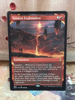 Valakut Exploration #303 Full Art Zendikar Rising - Magic the Gathering MTG Red - Image 1