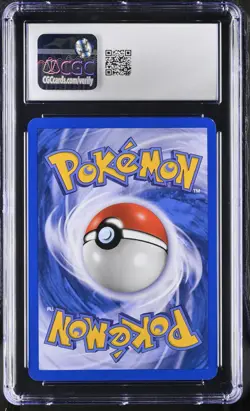CGC 8.5 Rainbow Energy Team Rocket 1st Edition 17/82 Holo Pokemon Card - Image 2