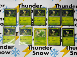 ⚡❄ Pokemon TCG ENGLISH Lot of 10 We Combine 🛳 🇺🇸 #260 Snivy Holo - Image 1