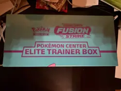 Fusion Strike Elite Trainer Box Pokemon Center Exclusive ETB - Image 3