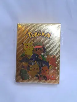 55 Pcs Pokemon Foil Gold Cards Pack - Image 1