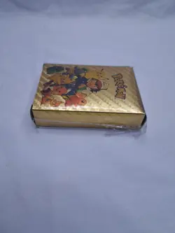 55 Pcs Pokemon Foil Gold Cards Pack - Image 3