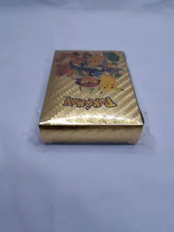 55 Pcs Pokemon Foil Gold Cards Pack - Image 4