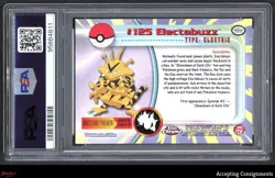2000 Topps Chrome Pokemon TV #125 Electabuzz PSA 10 GEM MINT - Image 2