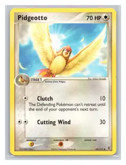 Pokemon TCG Pidgeotto 45/112 FireRed & LeafGreen Normal LP - Image 1