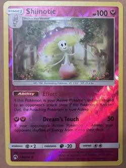 Pokemon - Shiinotic - 148/214 - Reverse Holo - Lost Thunder - Image 1