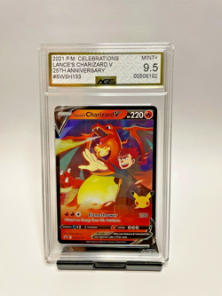 AGS 9.5 Mint Lance's Charizard V SWSH133 Sword & Shield Promo Ai Graded Pokemon - Image 1