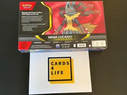 Pokemon TCG Mega Lucario ex Premium Figure Collection Box NEW & FACTORY SEALED - Image 2