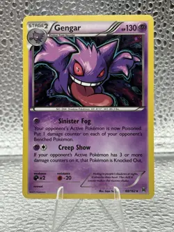 Gengar #60/162 Pokemon XY Breakthrough Holo Rare NM - Image 1