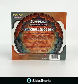 POKEMON TCG SUN & MOON BURNING SHADOWS GX CHALLENGE SEALED BOX - Image 2