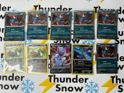 ⚡❄ Pokemon TCG ENGLISH Lot of 10 We Combine 🛳 🇺🇸 #258 Sneasel Holo Reverse - Image 1