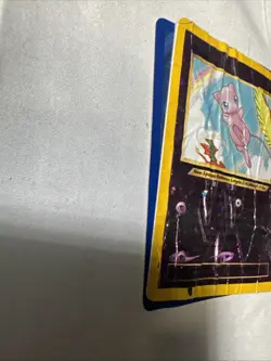 Mew 1/18 Southern Islands Reverse Holo Promo Pokemon TCG Heavily Damaged - Image 5