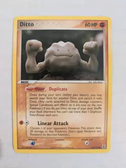 Pokemon Ditto Geodude TCG Common Card #62/113 Delta Species Expansion - LP (P25) - Image 1