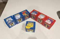 1999 Burger King Pokemon 23K Gold Plated Cards - 7 Sealed Box Lot - Image 1