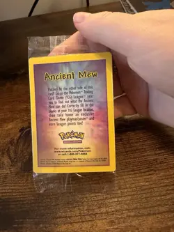 Sealed Ancient Mew Holofoil Promo Card Pokemon the Movie 2000 *LOW INVENTORY* - Image 3