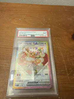 Pokemon Eevee ex Prismatic Evolutions Special Illustration Rare #174 PSA 9 Mint - Image 2