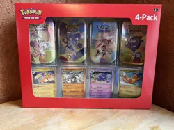 Pokemon Scarlet & Violet 151 (4 Mini Tins + 4 Promo Cards Bundle) SAMS CLUB - Image 1