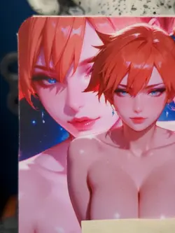 1/1 Only 1 Made Misty Model Pokemon Halloween NSFW Topless Lonestar Customs Card - Image 2