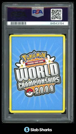 2008 POKEMON PROMO #101/108 JOLTEON GOLD STAR WORLD CHAMPIONSHIP PSYCHIC PSA 9 - Image 2