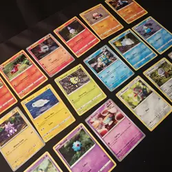 18 Yuka Morii Clay Pokemon Art Cards English TCG Scarlet Violet Sword Shield Lot - Image 1