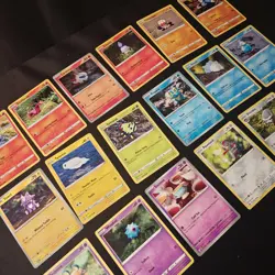 18 Yuka Morii Clay Pokemon Art Cards English TCG Scarlet Violet Sword Shield Lot - Image 3
