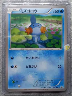 Pokemon 2015 Japanese Double Crisis Combini Promo - Mudkip 109/XY-P Card - Mint - Image 1