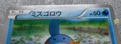 Pokemon 2015 Japanese Double Crisis Combini Promo - Mudkip 109/XY-P Card - Mint - Image 4