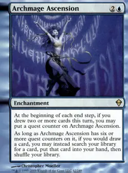 Zendikar #42 Archmage Ascension - Image 1