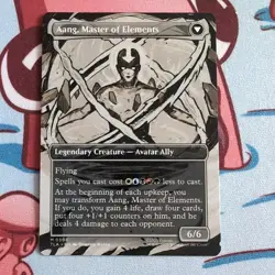 Avatar Aang Borderless MTG Avatar: The Last Airbender TLA Magic: the Gathering - Image 2