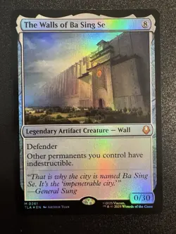 The Walls Of Ba Sing Se M 0261 Foil Magic Avatar The Last Airbender TLA MTG NM - Image 2
